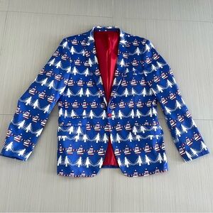 Festive Santa Christmas Blazer